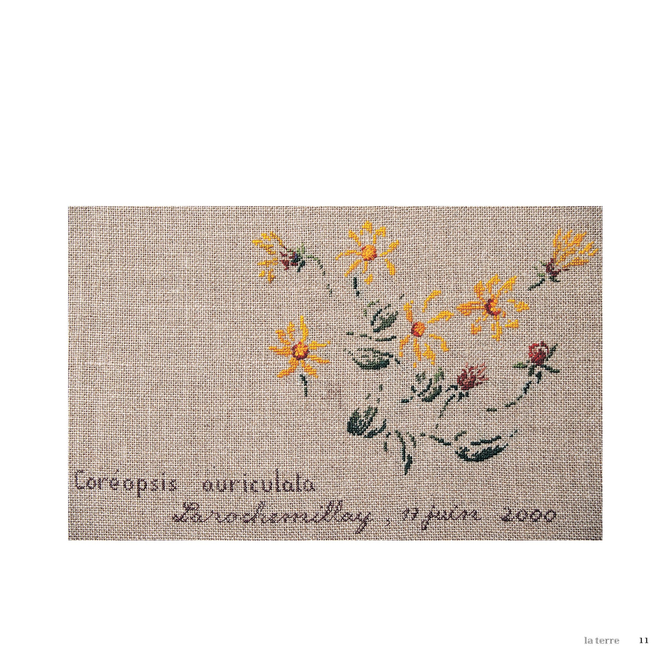 【絶版】クロスステッチMarie-Therese Saint-Aubin手帳 Passe-rose From Marie-Thérèse Saint-Aubin - Cross Stitch